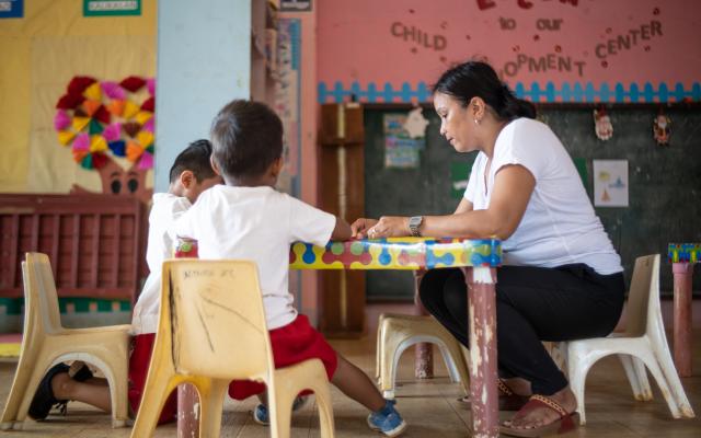 Since attending We Care seminars with her husband, Rowena, day-care worker and mother, Philippines, has more time to get involved in her community. Since attending We Care seminars with her husband, Rowena, day-care worker and mother, Philippines, has more time to get involved in her community.