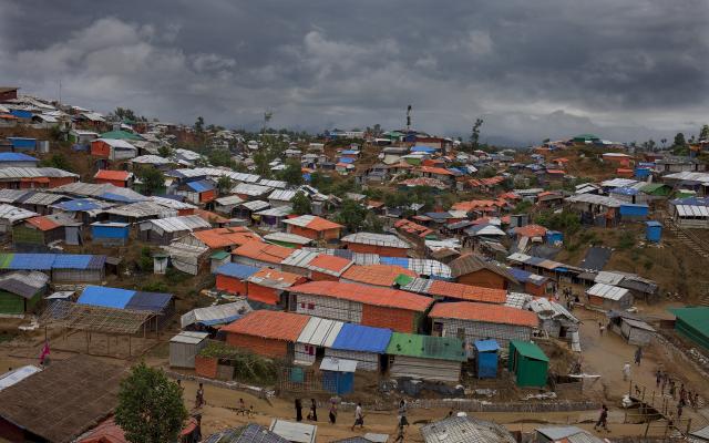 Scenes of the Rohingya refugee camp in Cox’s Bazar during monsoon season