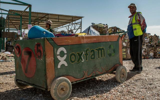 When Jasem Al-Wrewir fled from Al-Ghouta to Jordan in 2013, he had to abandon his waste disposal business, which he had built up over a period of fifteen years.