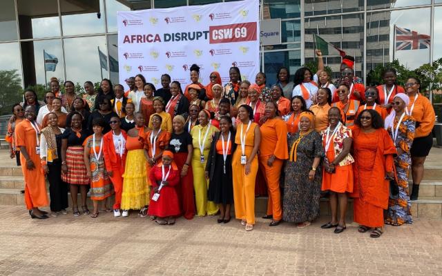 FEMNET Africa Disrupt CSW69