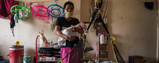 Tae Ma Thui, migrant worker in Thai shrimp industry