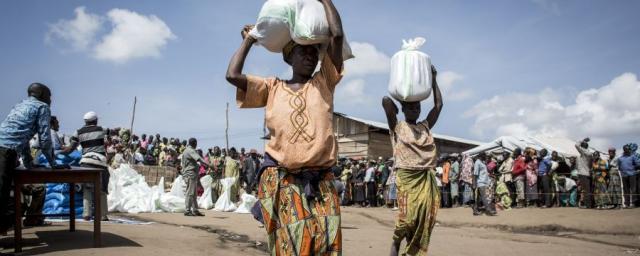 Francoise lost six children in the conflict in DRC. She has been displaced to a camp in Bunia with her five remaining children after their village was attacked. Photo: John Wessels/Oxfam