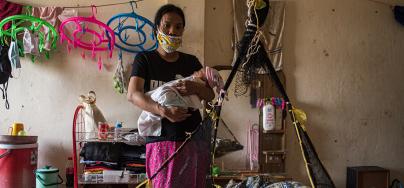 Tae Ma Thui, migrant worker in Thai shrimp industry