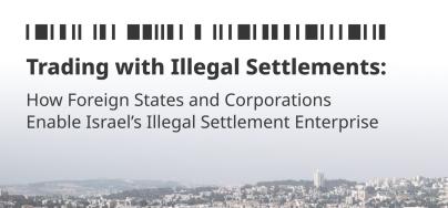 Trading with Illegal Settlements