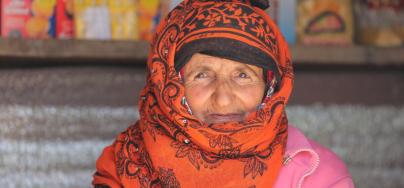 Razigah is a grocer and mother of seven. Oxfam supported Razigah after her husband died and she went bankrupt by giving her a cash grant to improve her business.