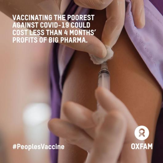 Injection being given