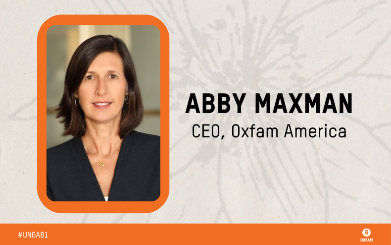 Abby Maxman - UNGA81
