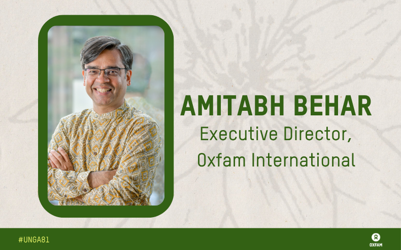 Amitabh Behar - UNGA81